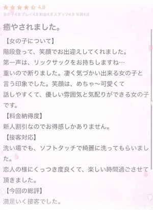 ヒナの写メ日記｜ラブ&ピース 吉原格安店ソープ
