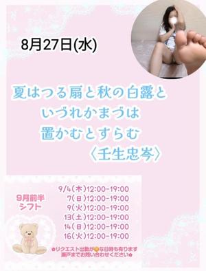 瀬戸麻莉子の写メ日記｜プレジデントハウス 吉原大衆店ソープ