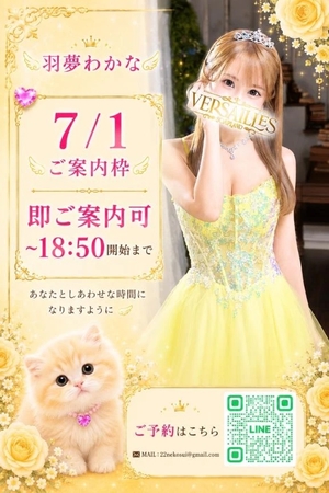 羽夢（はむ）わかなの写メ日記｜ヴェルサイユ 吉原高級店ソープ